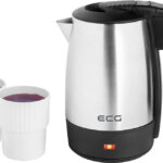 Cana electrica fierbator ECG RK 550 Travel, 0,5L, 1000W, otel inoxidabil