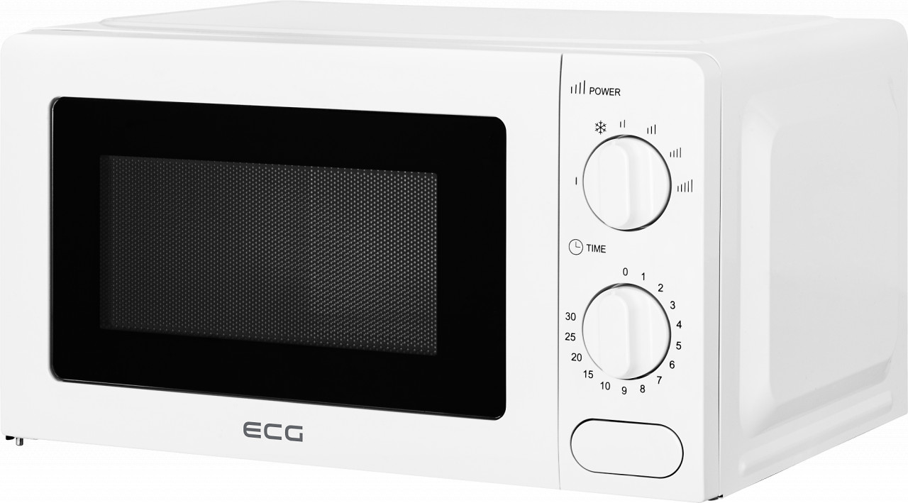 Cuptor cu microunde ECG MTM 1771 WE, 17 litri, 700W, 6 niveluri de putere, timer, alb - imagine 2