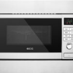 Cuptor cu microunde incorporabil ECG MTD 2081 VGSS, 20 litri, 1200 W, 5 niveluri de putere, 9 programe
