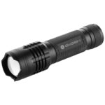 Lanterna GoGEN FL01, LED, 400 lm, IPX4, autonomie pana la 8 ore, 3 x AAA, neagra
