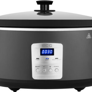 Oala electrica Slow cooker ECG PH 6530 Master, 6.5 litri, 270 W, vas ceramic, afisaj LED