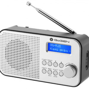 Radio portabil GoGEN DAB 300N cu tuner DAB+ si FM, 1 W, LCD , baterie 2000 mAh
