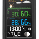 Statie meteo interior-exterior GoGEN ME 1296, senzor extern fara fir, LCD color
