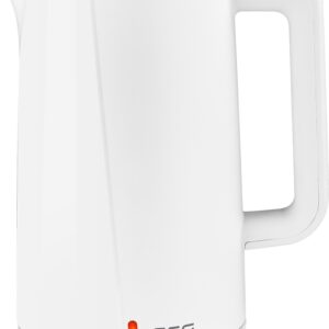 Fierbator electric ECG RK 1702 Safe to Touch White, 1.7 litri, 2200 W, interior din otel inoxidabil, pereti dubli, alb