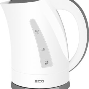 Fierbator electric ECG RK 1712 Surfer, 1.7 litri, 2200 W, alb