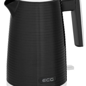 Fierbator electric ECG RK 1751 Stripe, 2200 W, 1.7 litri, negru