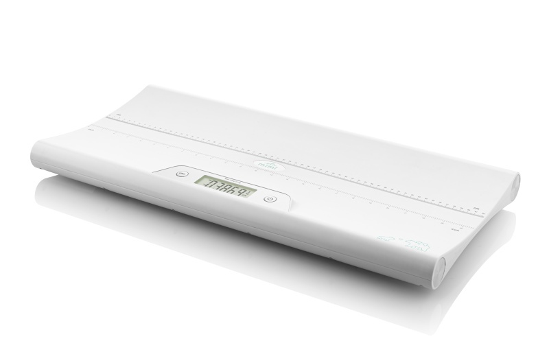 Cantar electronic pentru bebelusi ETA MIMI 7306 90000, 20 Kg, TARA, aplicatie mobila AiLink, alb - imagine 3