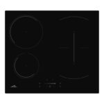 Plita cu inductie incorporabila ETA 579290000, 4 zone de gatit, 1 zona flexi, 7.4Kw, Touch control, 60cm, negru