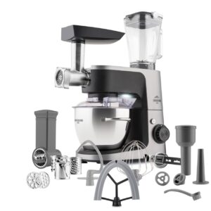 Robot de bucatarie ETA Gratussino III 3023 90020, 1200W, 4.5 litri, control continuu al vitezei + PULS, negru