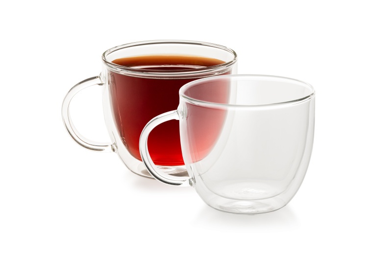 Set 2 cesti pentru ceai ETA 9153 91000, 2 x 400 ml, sticla borosilicata cu pereti dubli - imagine 2