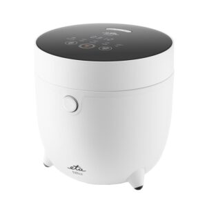 Aparat pentru gatit orez ETA FitRice 4139 90000, 1.6 litri, 500 W, 5 programe, afisaj LED, alb
