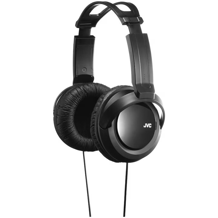 Casti audio JVC HA-RX330, Cu Fir, Over-Ear, negru - imagine 3