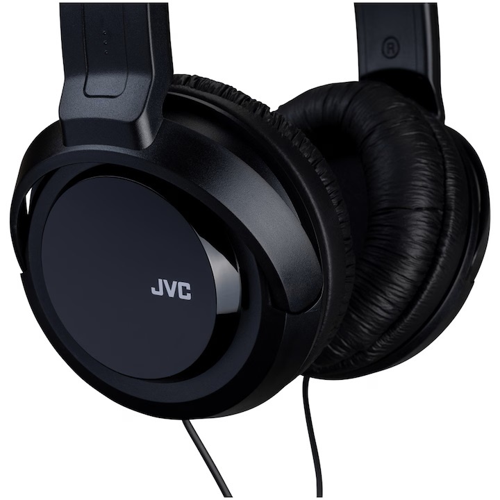 Casti audio JVC HA-RX330, Cu Fir, Over-Ear, negru - imagine 6