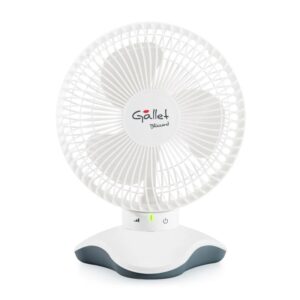 Ventilator de birou Gallet VEN6 Blizzard, 15 cm, 3 viteze, oscilatie, 5 W, alimentare prin cablu USB