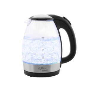 Cana electrica fierbator din sticla Gallet BOU741 Brinay, 2200 W, 1,7 litri, iluminare LED