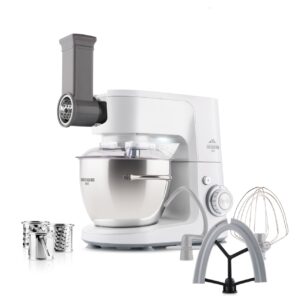 Robot de bucatarie ETA Gratussino III Smart 3023 90000, 1200 W, 4.5 litri, roti dintate metalice, gri