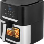Friteuza cu aer cald ECG AF 8000 Crusty XL, 7 litri, 1700 W, control digital, 8 programe, temperatura 80-200°C
