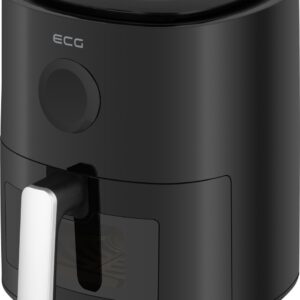 Friteuza cu aer fierbinte ECG AF 4020 Compact Fry, 3.8 litri, 1300 W, control digital, 8 programe, temperatura 80-200°C