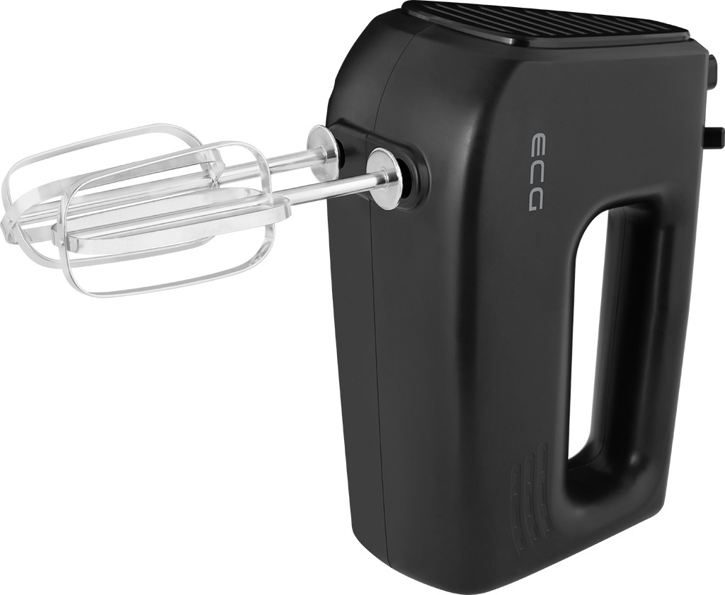 Mixer de mana ECG RS 440 Black Lite, 400 W, 5 viteze, functie TURBO, 2 teluri si 2 carlige, negru - imagine 6