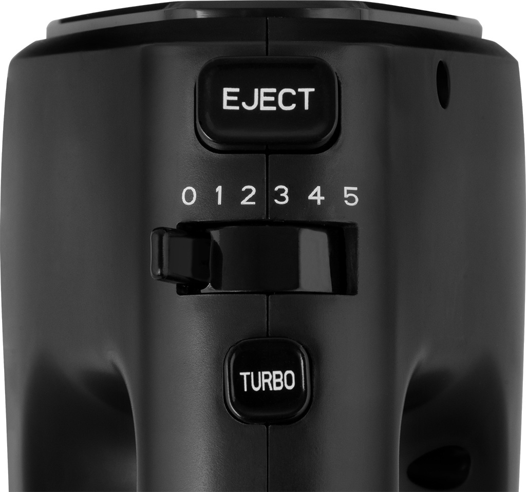 Mixer de mana ECG RS 440 Black Lite, 400 W, 5 viteze, functie TURBO, 2 teluri si 2 carlige, negru - imagine 8