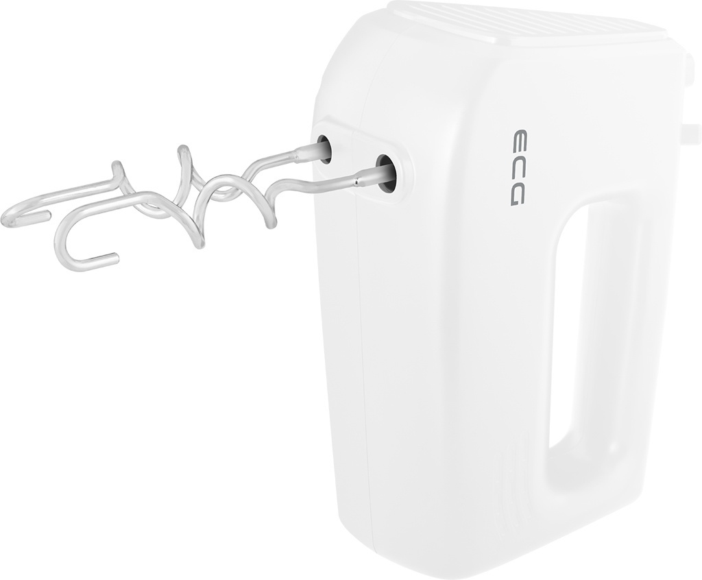 Mixer de mana ECG RS 440 White Lite, 400 W, 5 viteze, functie TURBO, 2 teluri si 2 carlige, alb - imagine 9