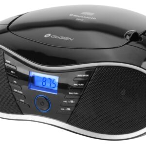 Radio cu CD si Bluetooth GoGEN CDM 388 SUBT S, 4 W, MP 3, USB, SD, AUX, ceas