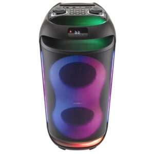 Boxa portabila GoGEN PARTEE BPS 696, 70 W, Bluetooth, Karaoke cu microfon, FM, USB, AUX, LED, TWS, Negru