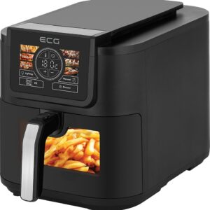 Friteuza cu aer cald AF 8020 Ai Slim Fry, 1700 W, 8 litri, 100-200°C, 6 programe automate, Program AI Smart, negru