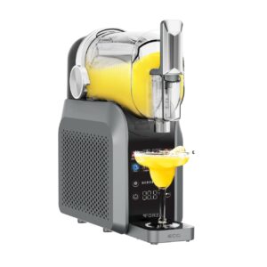 Masina de inghetata si milkshake ECG Forza 9800, 220 W, 7 programe, 1.8 L, afisaj LCD tactil color, timer pana la 12 ore