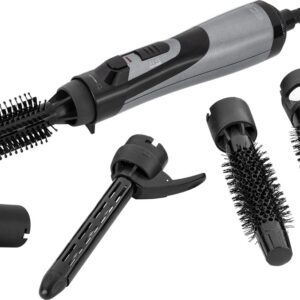 Perie ondulatoare cu aer cald ECG HK 1050, 1000 W, 5 accesorii