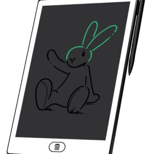 Tableta de desen pentru copii GoGEN BOB si BOBEK, ecran LCD 11" (28 cm), baterie CR2025 inclusa , subtire si usoara,alb