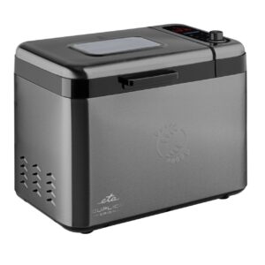 Masina de facut paine ETA Duplica II Origin 3147 90010, 850 W, 24 programe, capacitate 1.5 kg, dispenser automat ingrediente, afisaj Touch, Negru